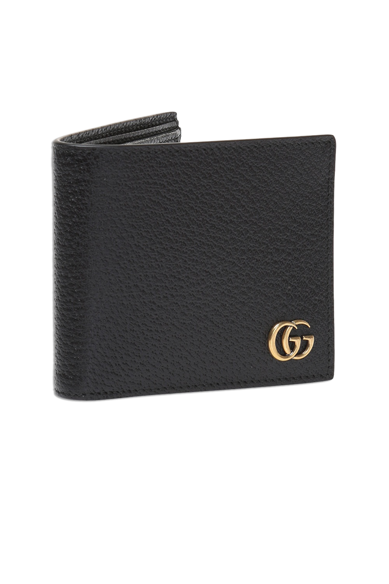 Schwarz Bi fold leather wallet Gucci Vitkac Germany